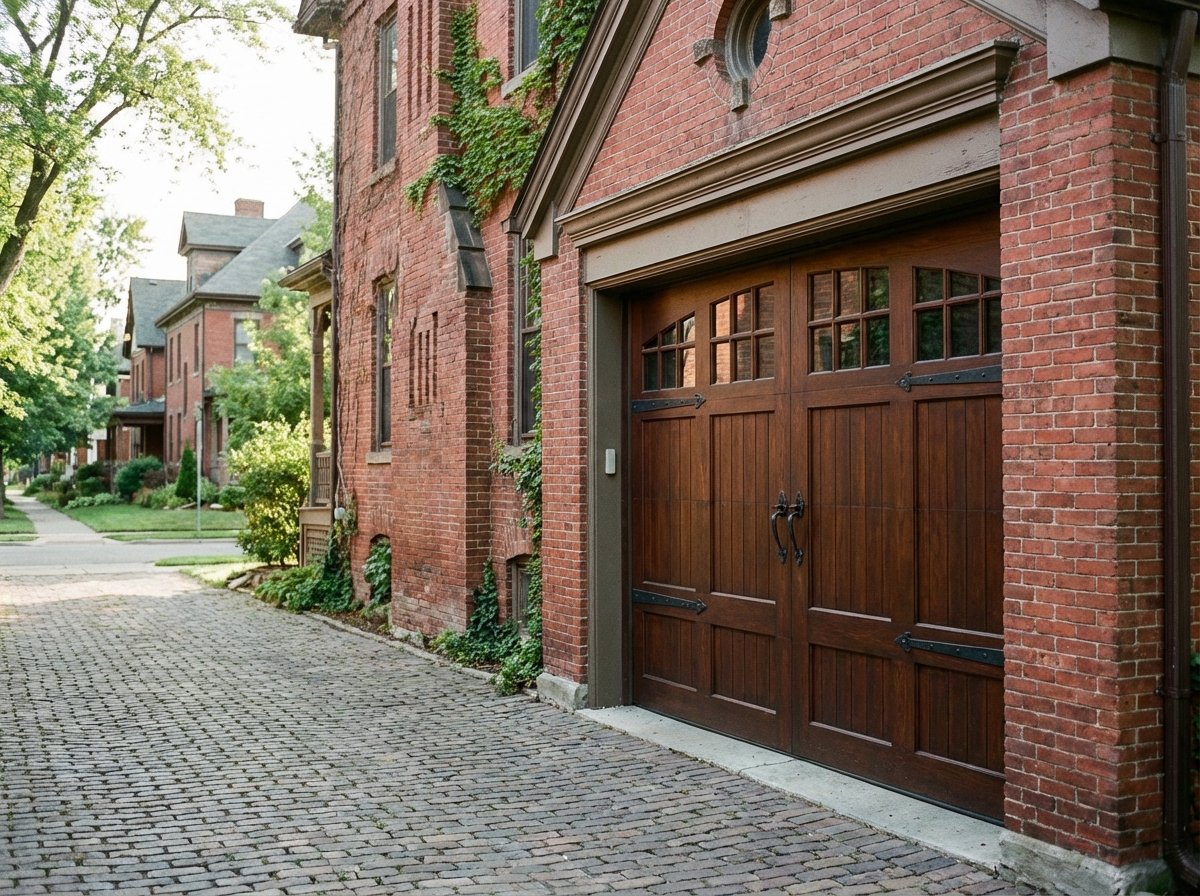Historic Carriage House Door Installation